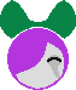 pixel art chamomile teacup logo